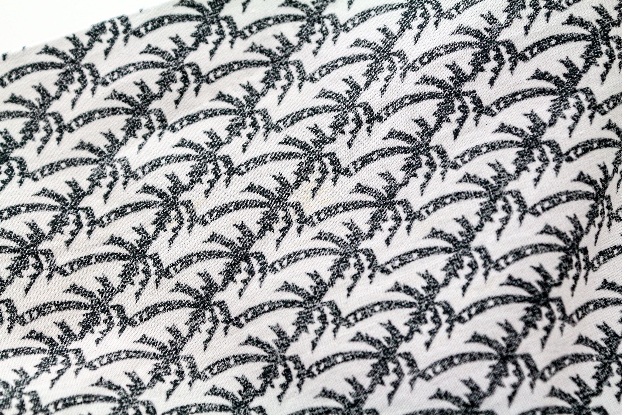 Scotch & Soda AMS COUTURE S Grey White Palm Cotton Shirt 75813 Size US S / EU 44-46 / 1 - 8 Thumbnail