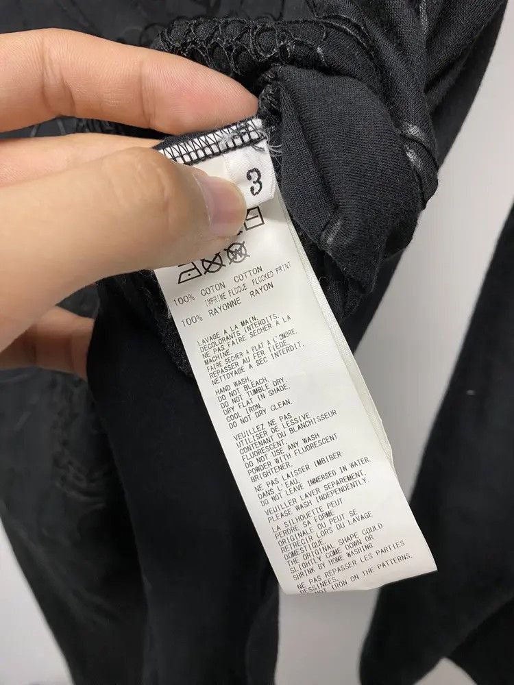 Yohji Yamamoto Yohji Yamamoto pour homme black scandal tee-2505 Size US L / EU 52-54 / 3 - 8 Thumbnail