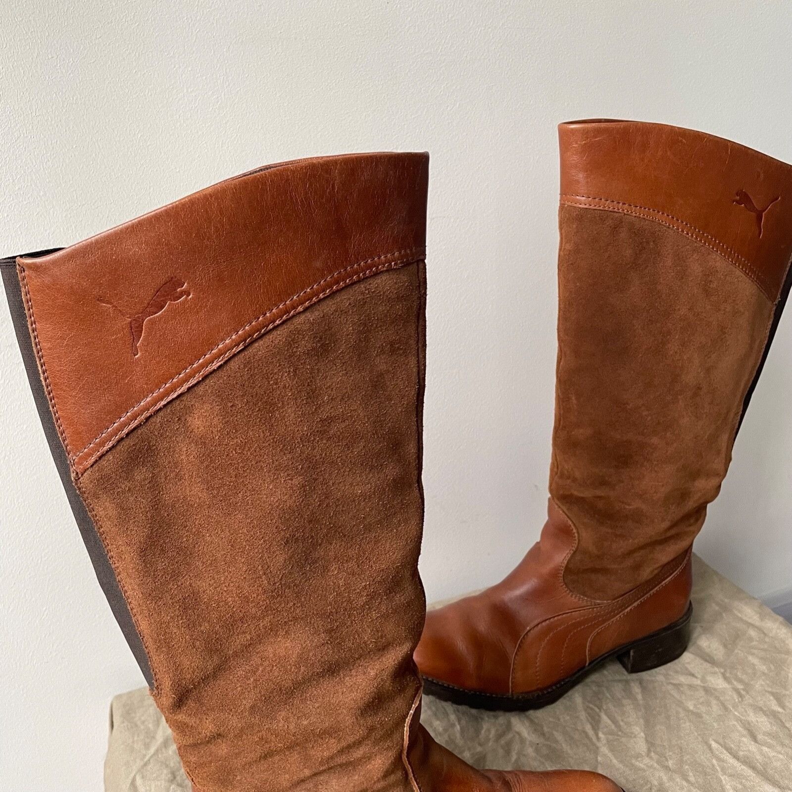 Puma Puma Paris Archive Knee Boots 9025AC Size US 8 / IT 38 - 2 Thumbnail