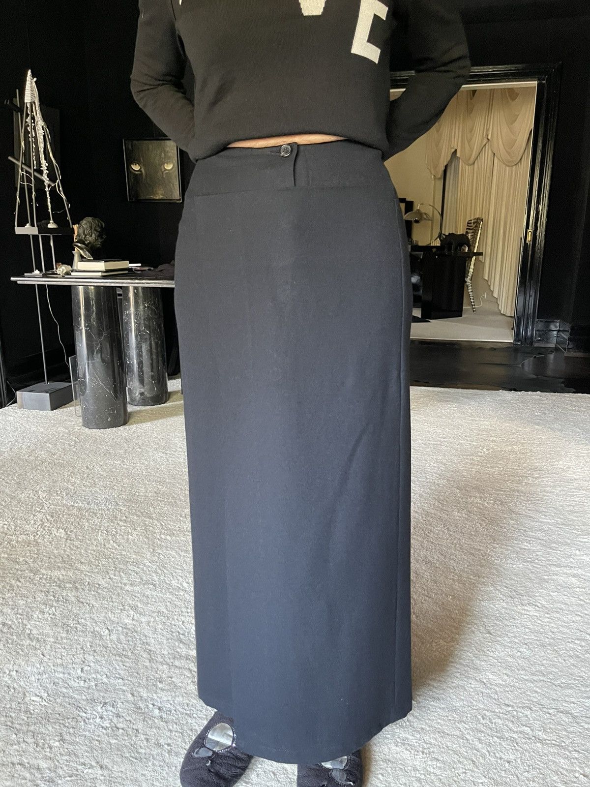 Yohji Yamamoto Yohji Yamamoto wool skirt Size 26" / US 2 / IT 38 - 7 Thumbnail
