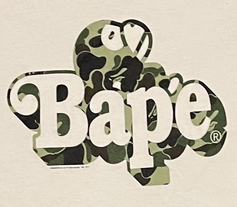 Bape Bape camo logo tee shirt Size S / US 4 / IT 40 - 3 Thumbnail