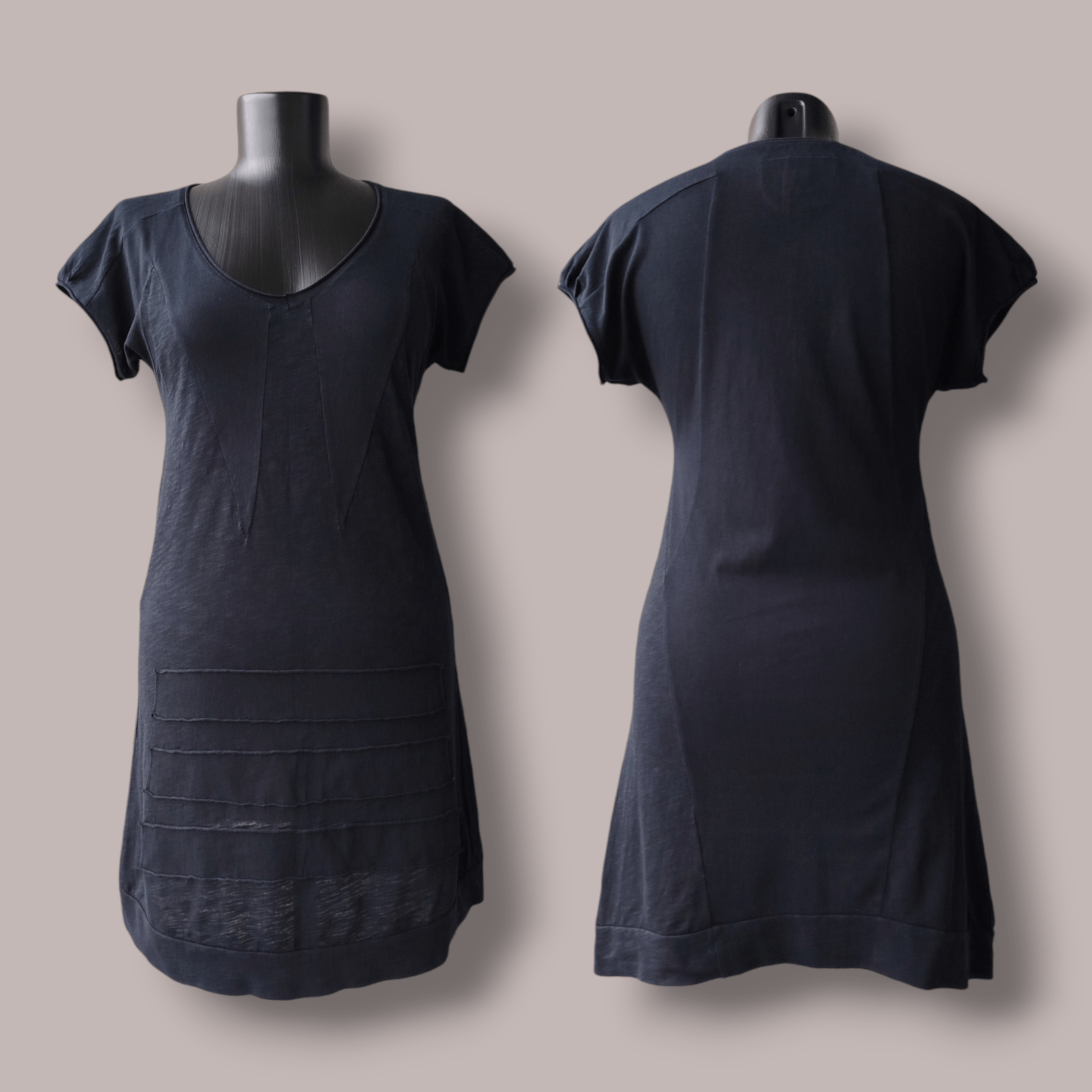 Marithe + Francois Girbaud Top Tunic Short Sleeve Cotton Vintage Y2K Size XS-S Size S / US 4 / IT 40 - 1 Thumbnail