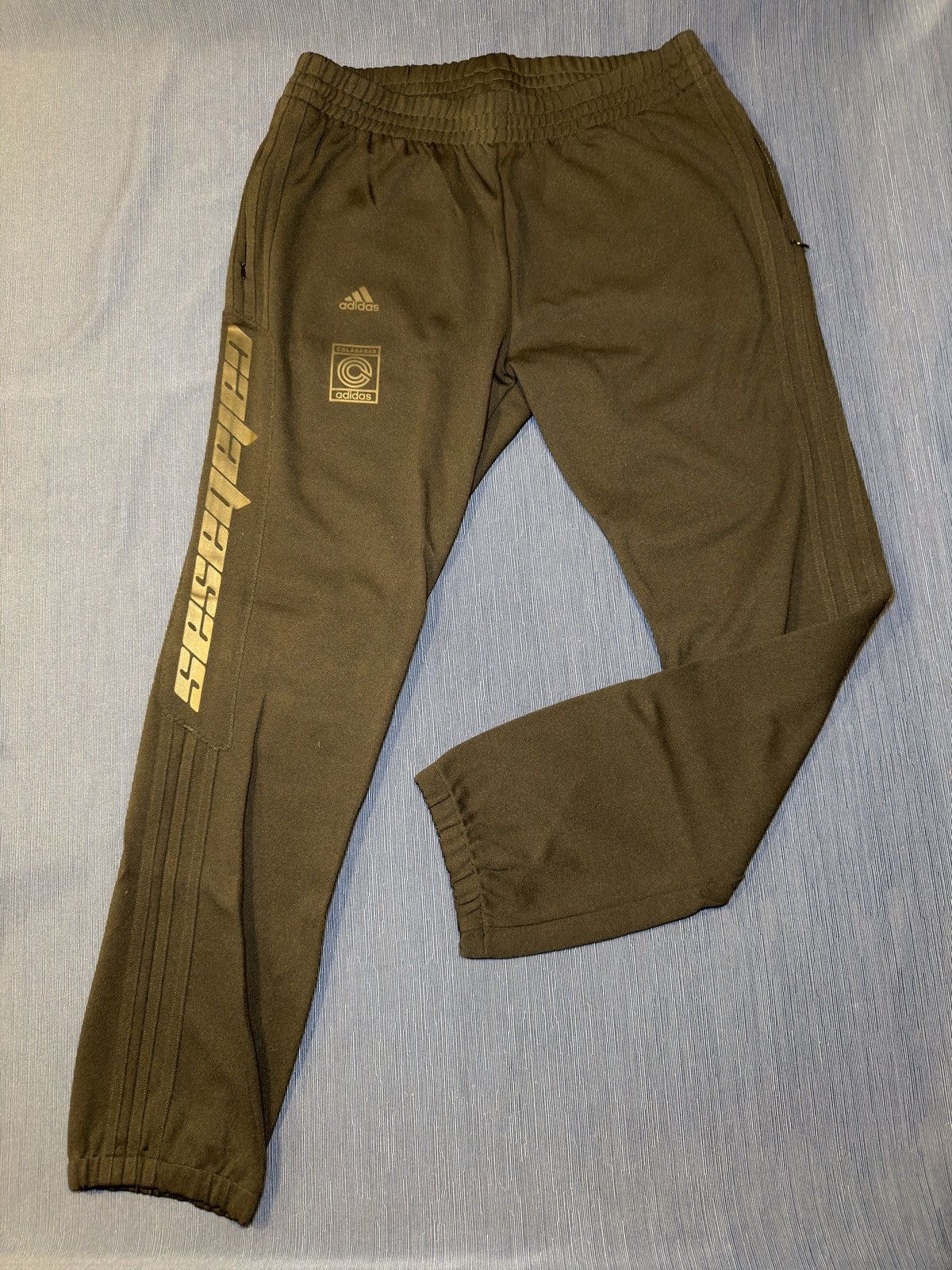 Yeezy Adidas Yeezy Calabasas Black Track Pants Size US 32 / EU 48 - 1 Thumbnail