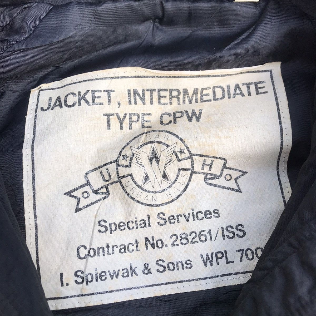 I. Spiewak And Sons Vintage I.Spiewak and sons Usa bomber hoodie Flight Jacket Size US M / EU 48-50 / 2 - 2 Thumbnail