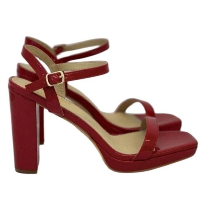 Other KAYLEEN / Nahlah-7 / Red Patent / Leather / Block Heel / San Size US 10 / IT 40 - 2 Thumbnail