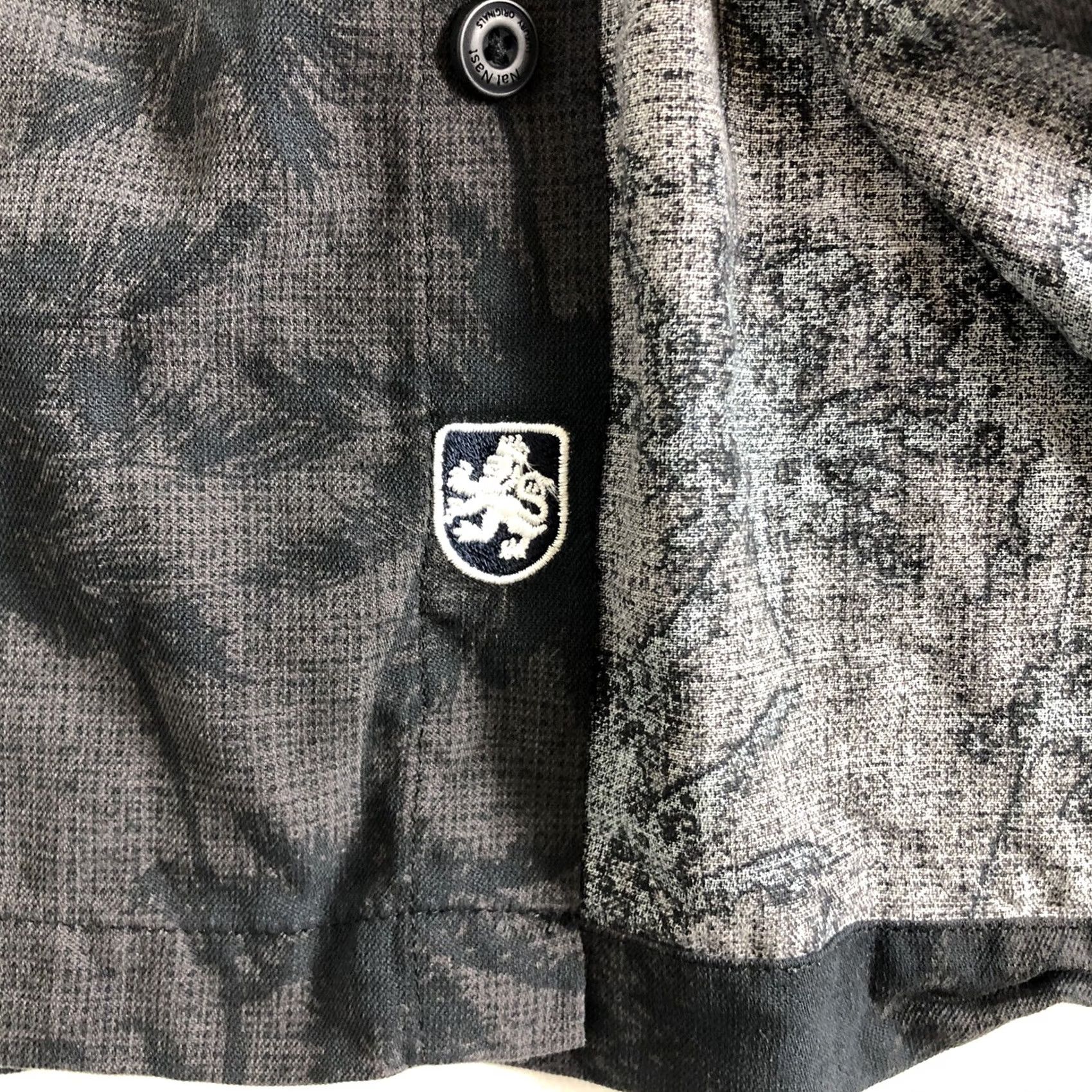 Nat Nast Nat Nast Luxury Silk Blend Short Sleeve Button Shirt XL Palm Trees Size US XL / EU 56 / 4 - 6 Thumbnail