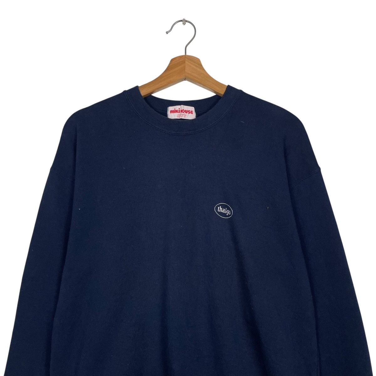 Japanese Brand Miki House Plain Sweatshirt Size US M / EU 48-50 / 2 - 2 Thumbnail