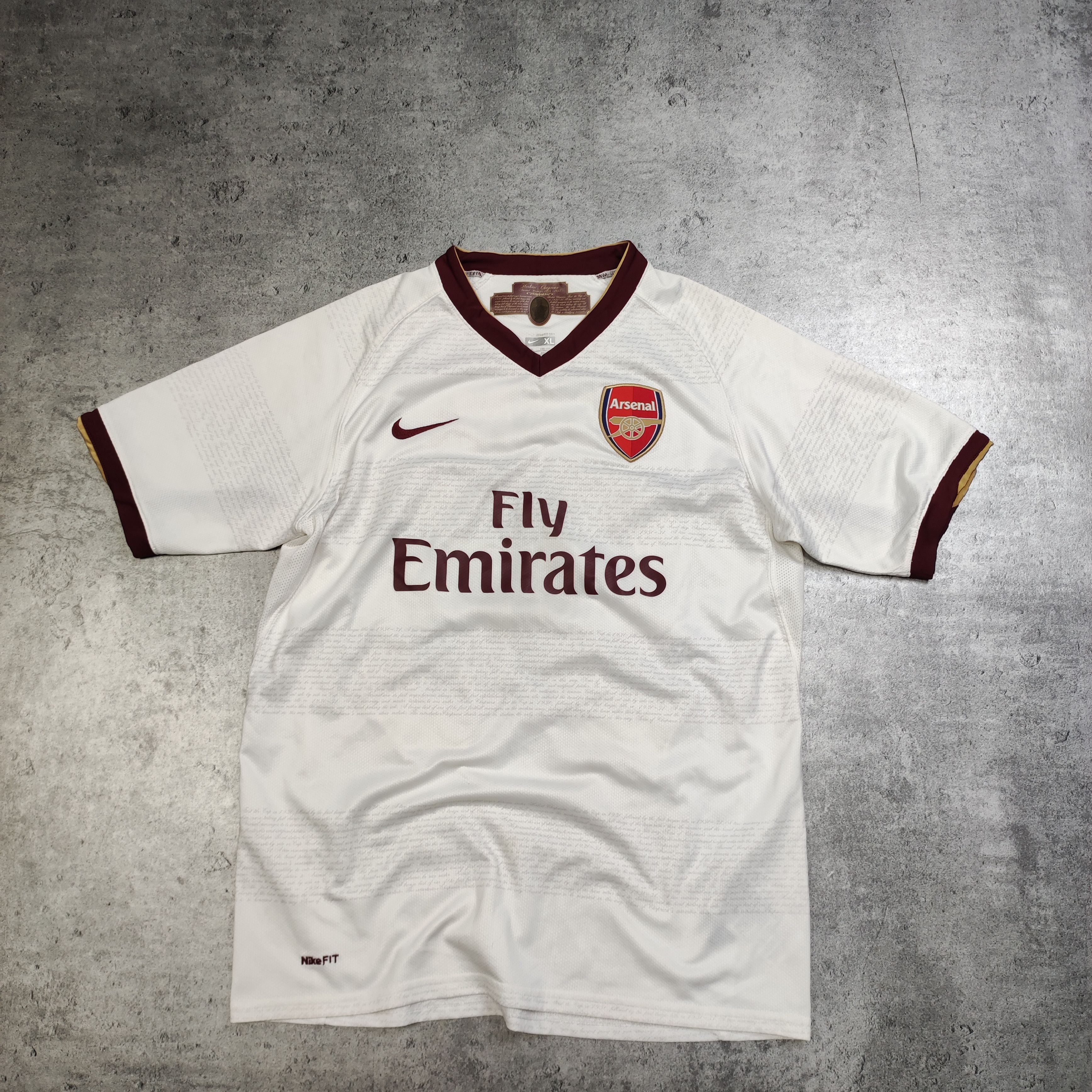 Nike × Vintage Vintage RARE Arsenal London Football Soccer Nike 2007 Kit Size US XS / EU 42 / 0 - 2 Thumbnail