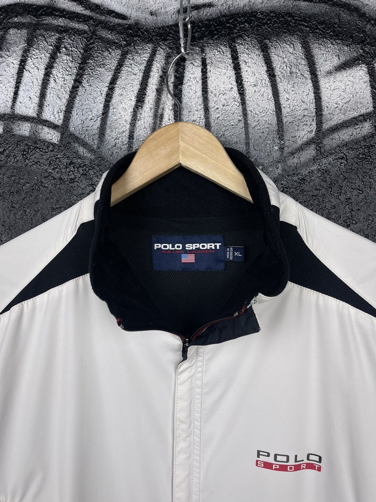 Polo Ralph Lauren × Vintage Polo Sport Ralph Lauren Track Top Jacket Mens Size XL Size US XL / EU 56 / 4 - 5 Thumbnail