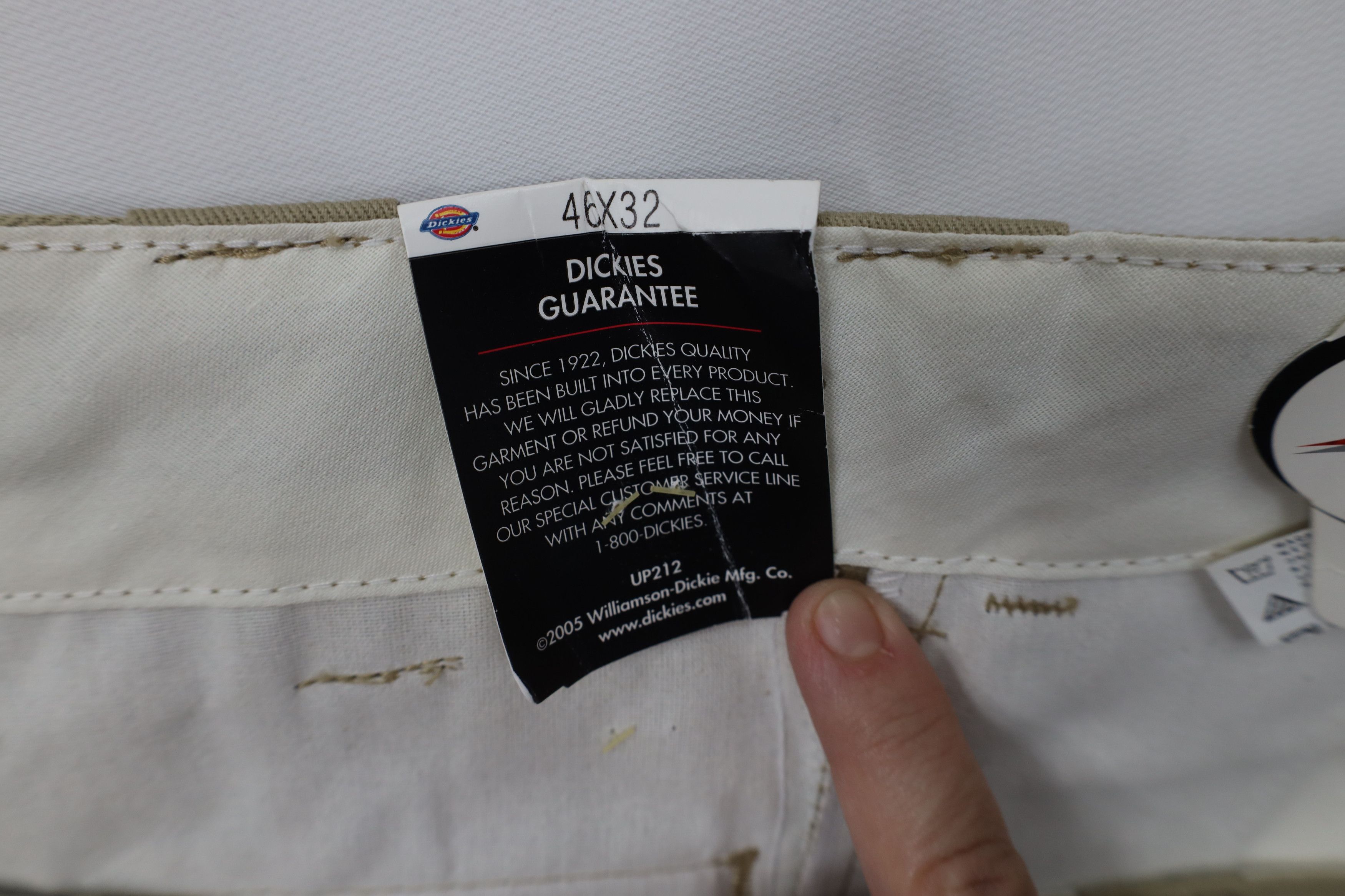 Dickies Deadstock Vintage Y2K 2005 Dickies Fit Wide Leg Pants Beige Size US 44 / EU 60 - 7 Thumbnail