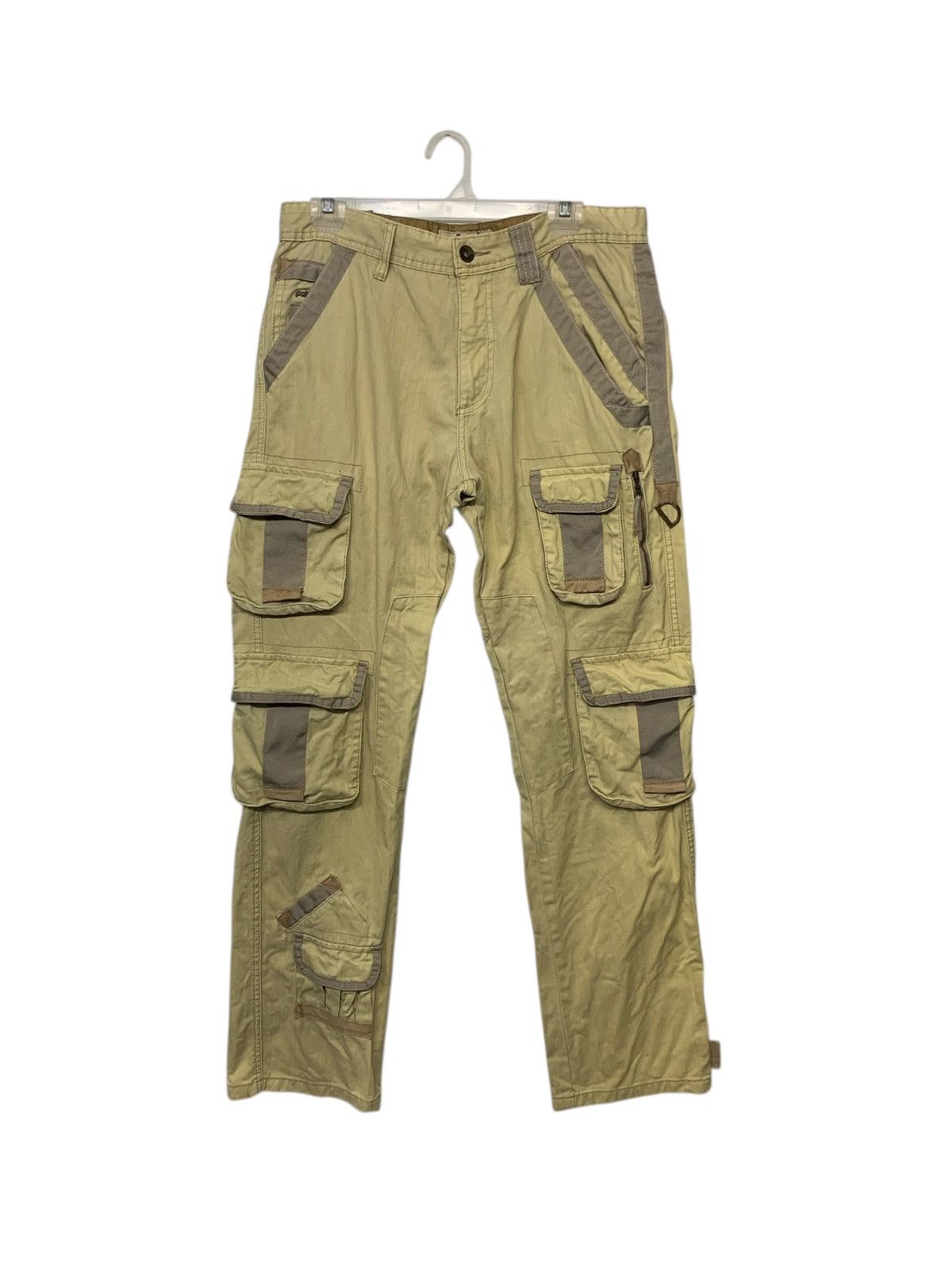 Pelle Pelle Very Rare Pelle Pelle Cargo 7 Pocket Pants Size US 33 - 1 Thumbnail