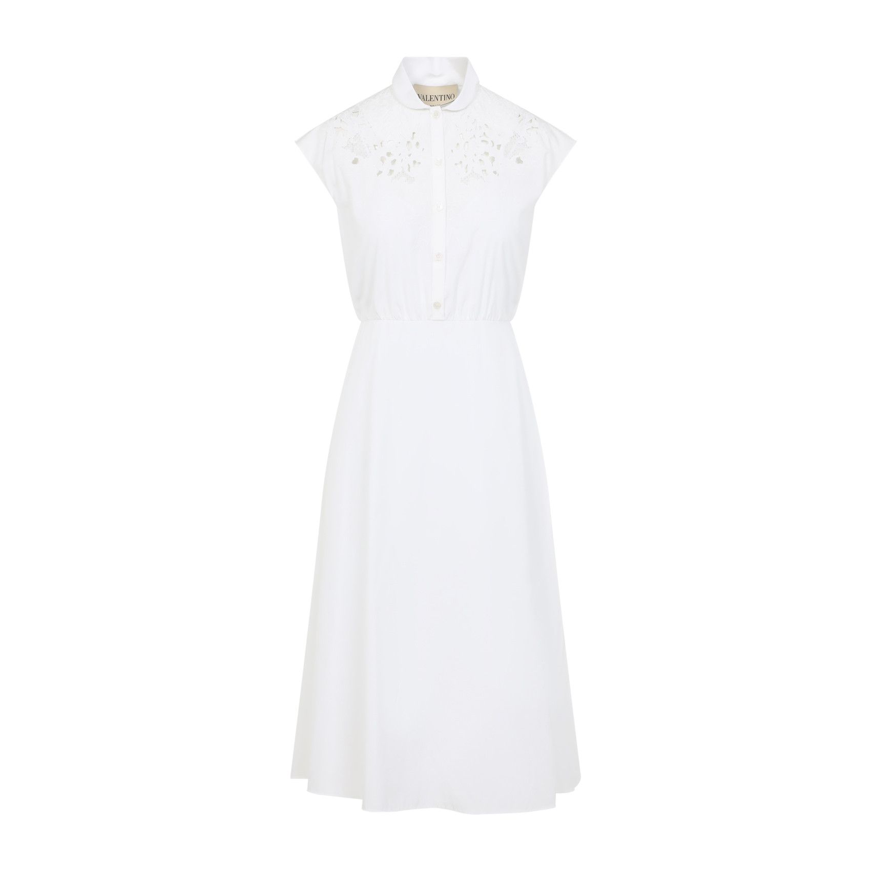 Valentino Valentino Embroidered Midi Dress Size M / US 6-8 / IT 42-44 - 1 Thumbnail