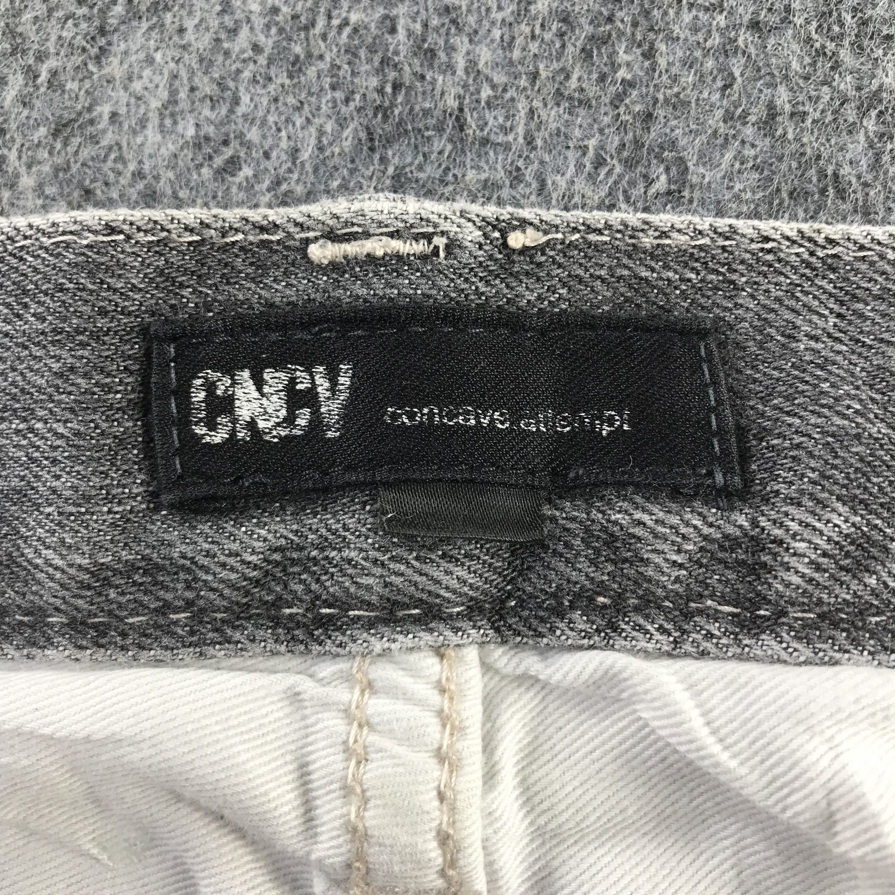 Japanese Brand Jpaanese Brand Concave Jeans Faded Gray Denim Jeans KJ3443 Size US 35 - 14 Thumbnail