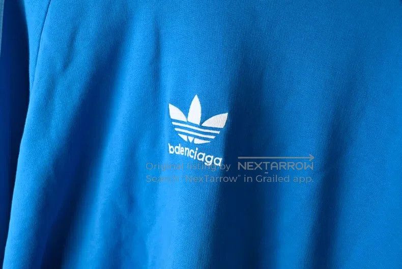 Balenciaga Balenciaga Limited edition light blue hooded sweatshirt Size US M / EU 48-50 / 2 - 3 Thumbnail