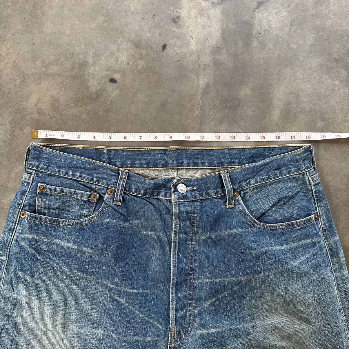 Japanese Brand Vintage Levi’s Faded Distressed Denim Jean Pant W36 Size US 36 / EU 52 - 7 Thumbnail