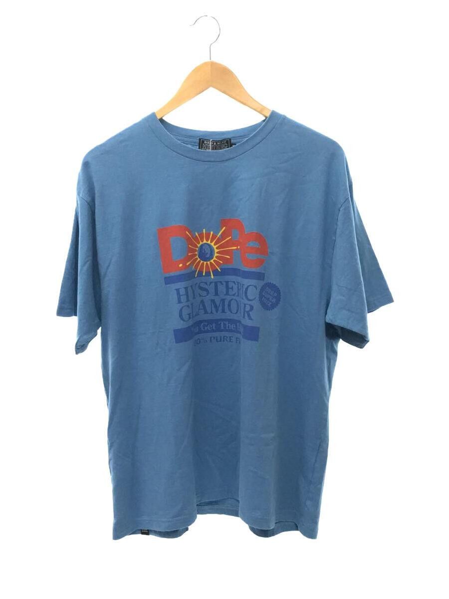 image of Hysteric Glamour Dope T-Shirt in Blue, Men's (Size XL)