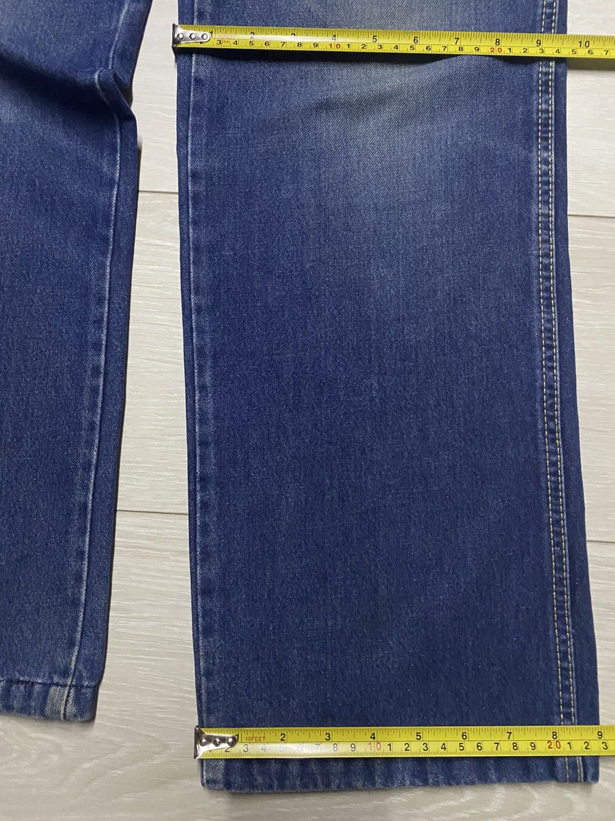 Japanese Brand Vintage American/Japanese Sasson Blue Wash Baggy Jeans Size US 34 / EU 50 - 14 Thumbnail