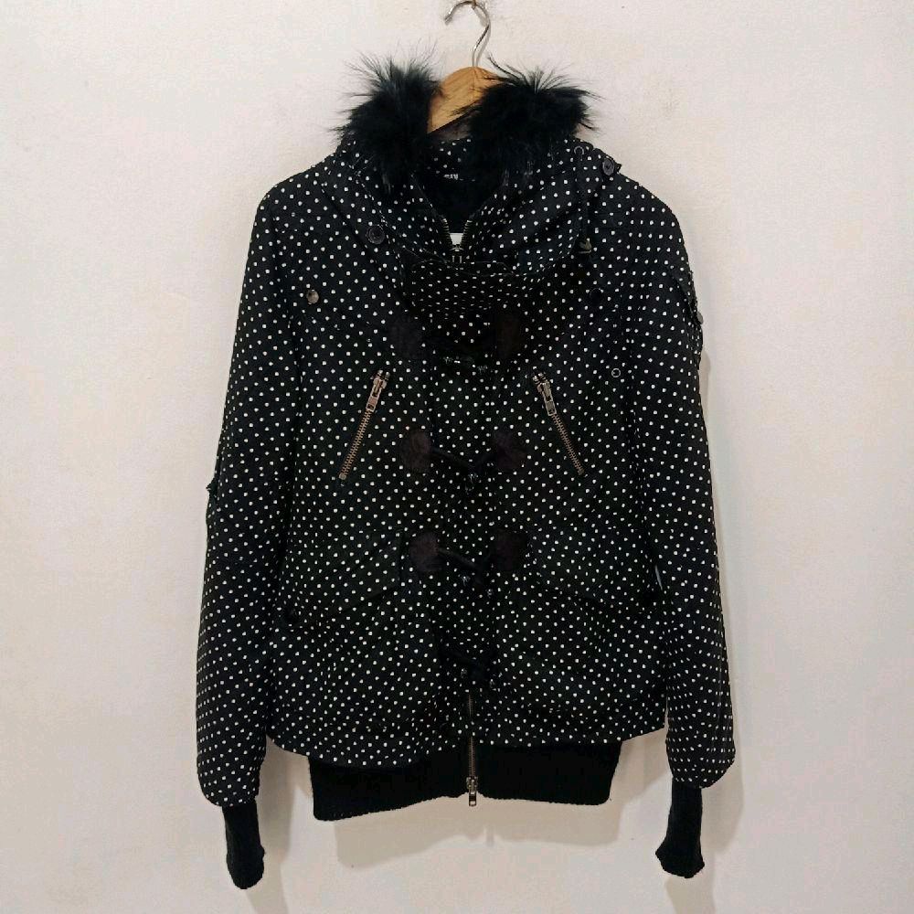 SLY SLY Military by SLY Japan Polkadot Fur Jacket Size M / US 6-8 / IT 42-44 - 1 Thumbnail