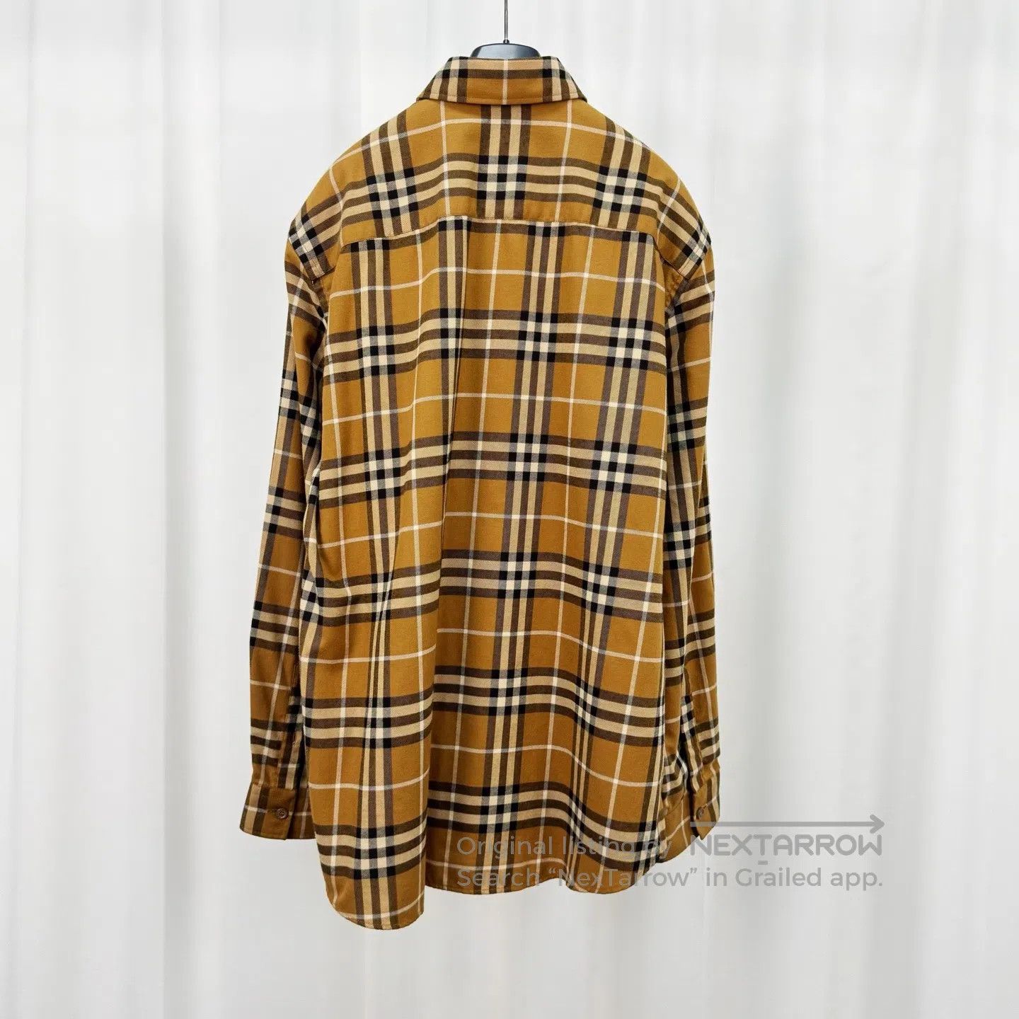 Burberry Burberry Flannel Classic Plaid Shirt| Size US XL / EU 56 / 4 - 2 Thumbnail