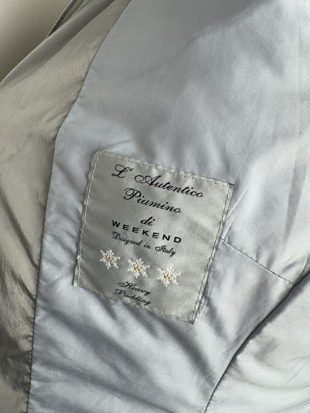 Weekend Max Mara Weekend Max Mara Long Silver Winter Jacket Size USA 10 Size L / US 10 / IT 46 - 7 Thumbnail