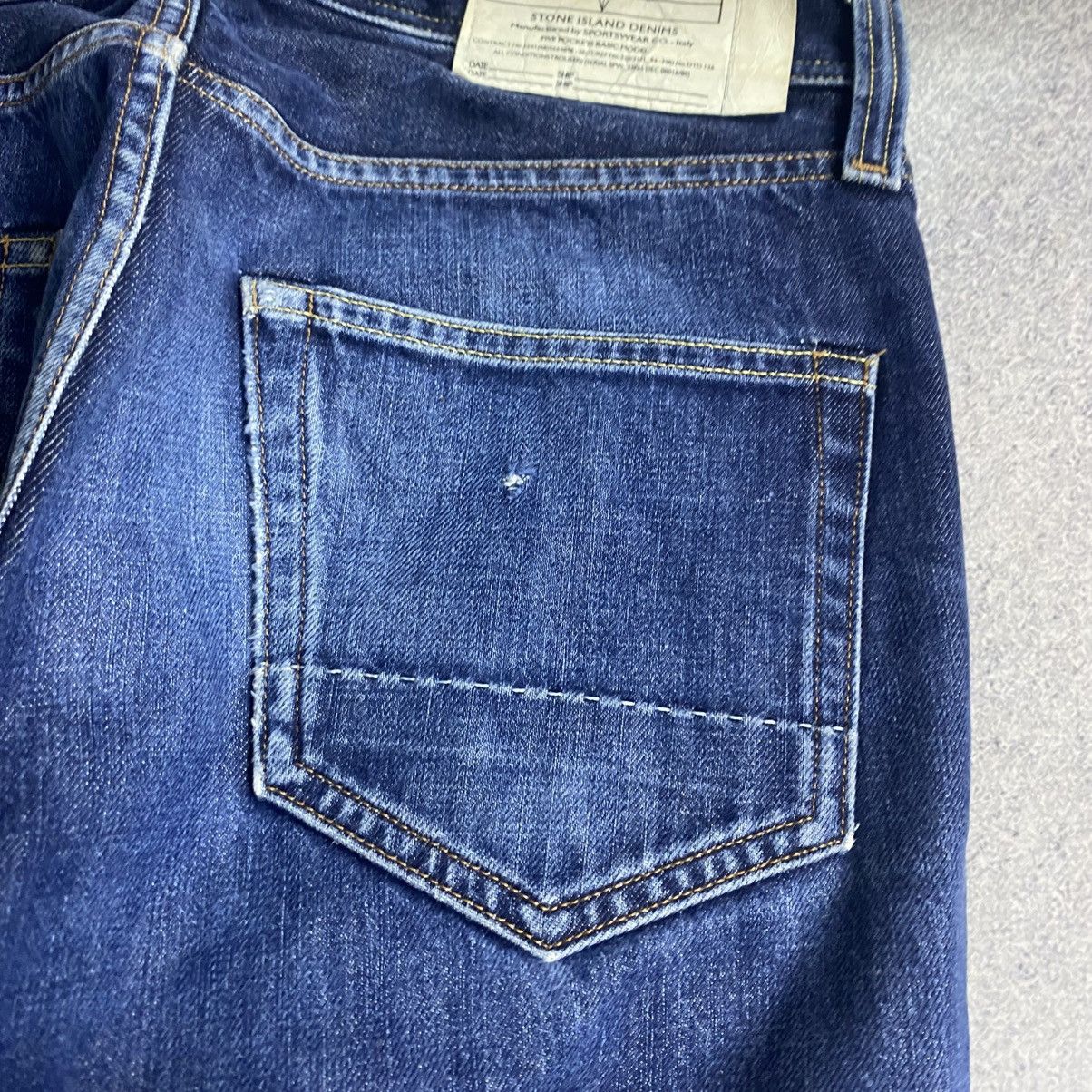 Stone Island Vintage Stone Island Jeans Size US 30 / EU 46 - 4 Thumbnail