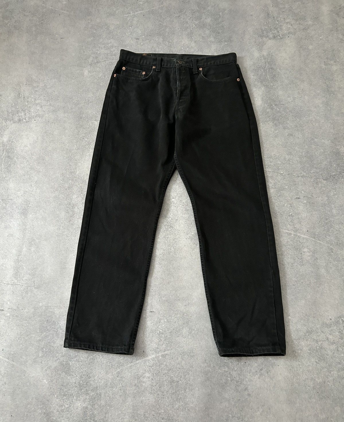 Levi's Vintage Levis 618 black washed jeans mens rare Size US 32 / EU 48 - 3 Thumbnail
