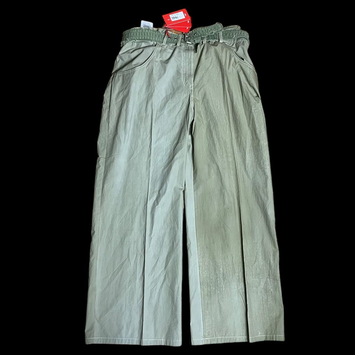 image of Military Green P-Illin Diesel Pants W/ Shorts Size 46, Women's