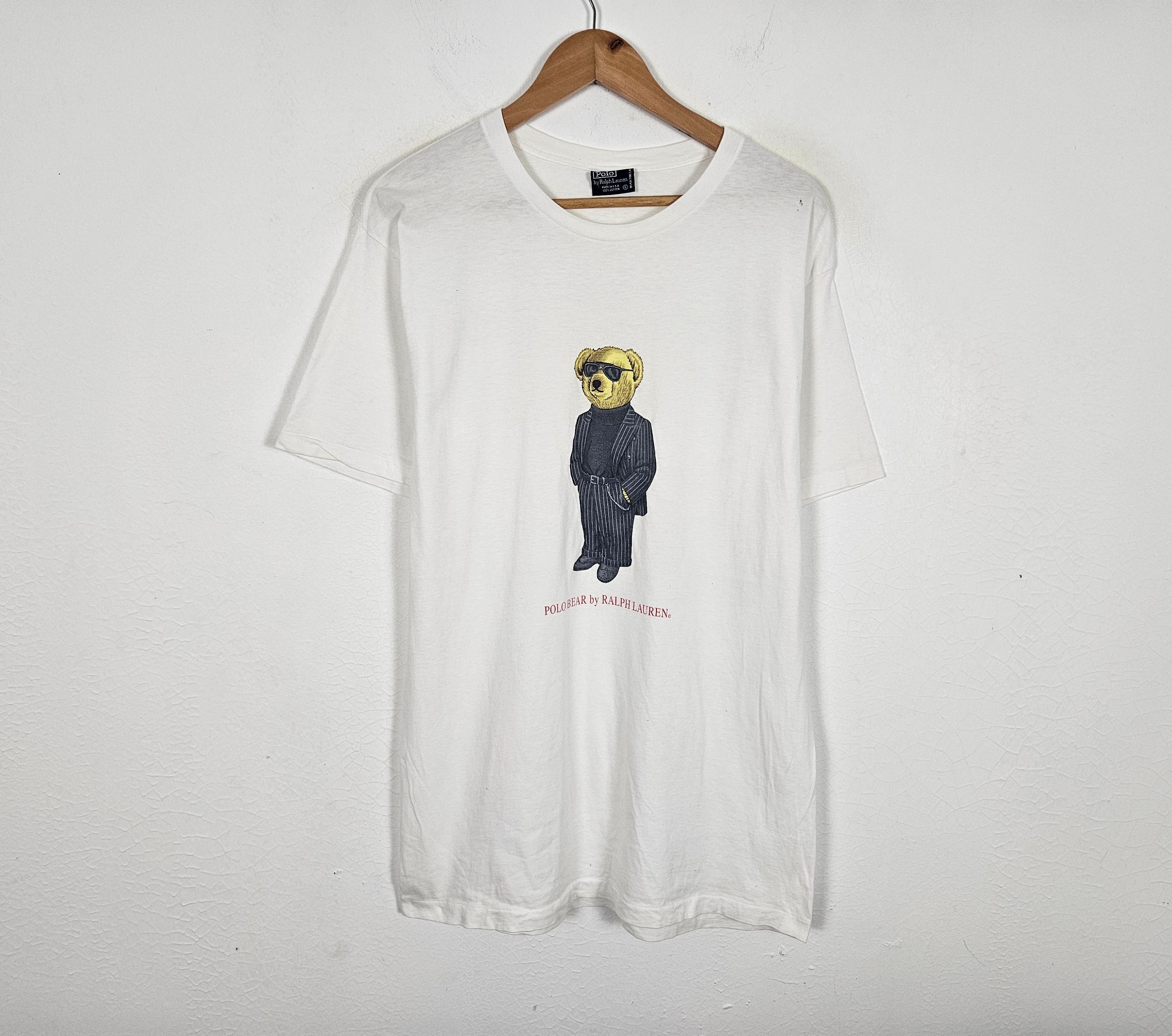 Polo Ralph Lauren Vintage Ralph Lauren RL Polo Bear Shirt Size US S / EU 44-46 / 1 - 2 Thumbnail