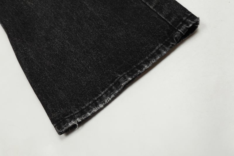 Japanese Brand High street retro loose straight flared jeans y2k Size US 32 / EU 48 - 5 Thumbnail