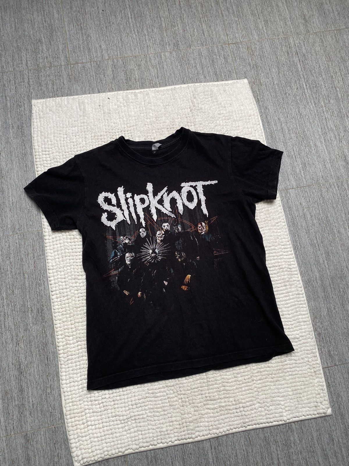 Band Tees × Slipknot Slipknot Prepare For Hell Tour Tee Vintage y2k 2014 - 2015 Size US S / EU 44-46 / 1 - 16 Thumbnail