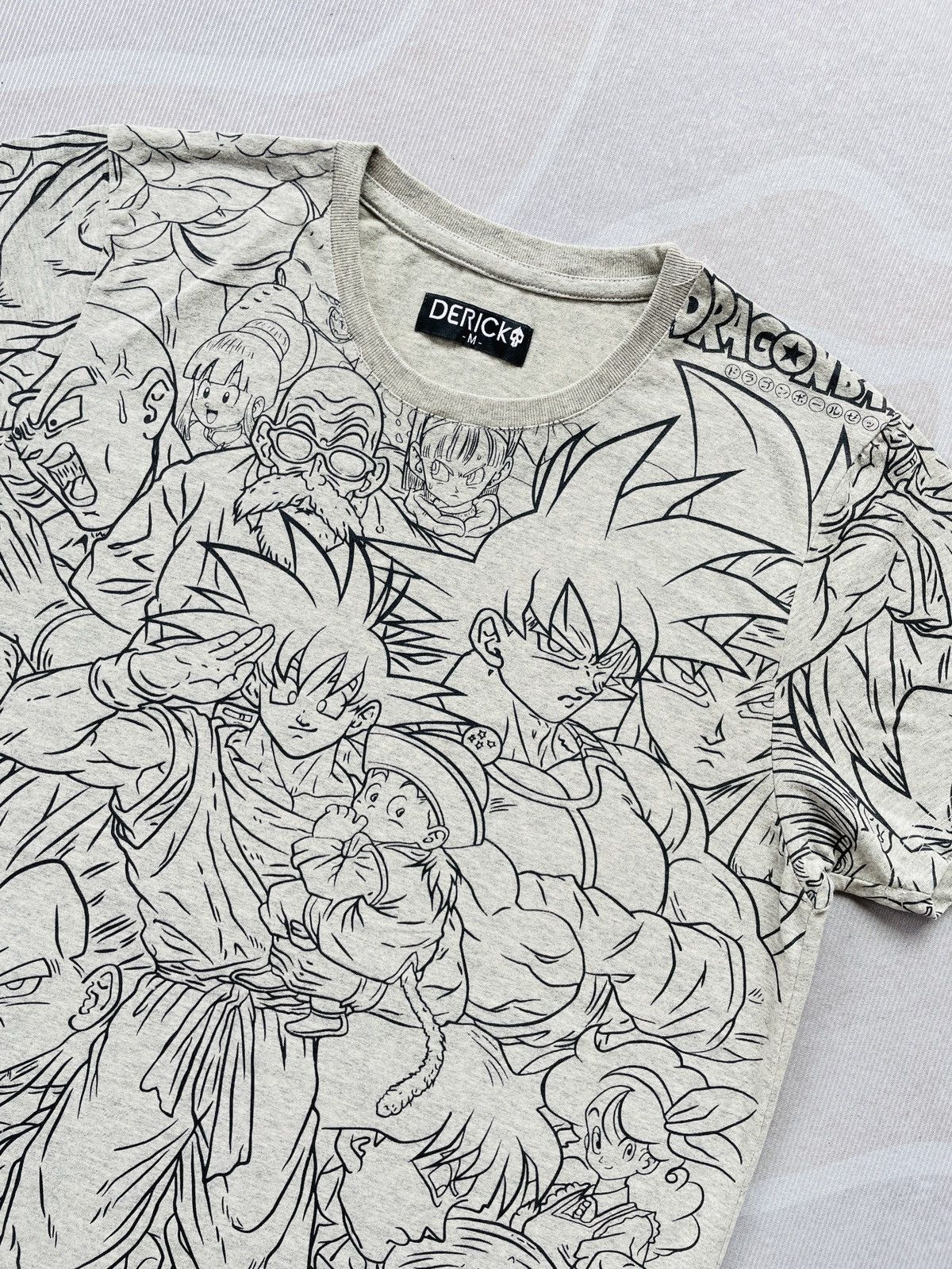 Anime Dragon Ball Z x Derick Fullprint Size US M / EU 48-50 / 2 - 4 Thumbnail