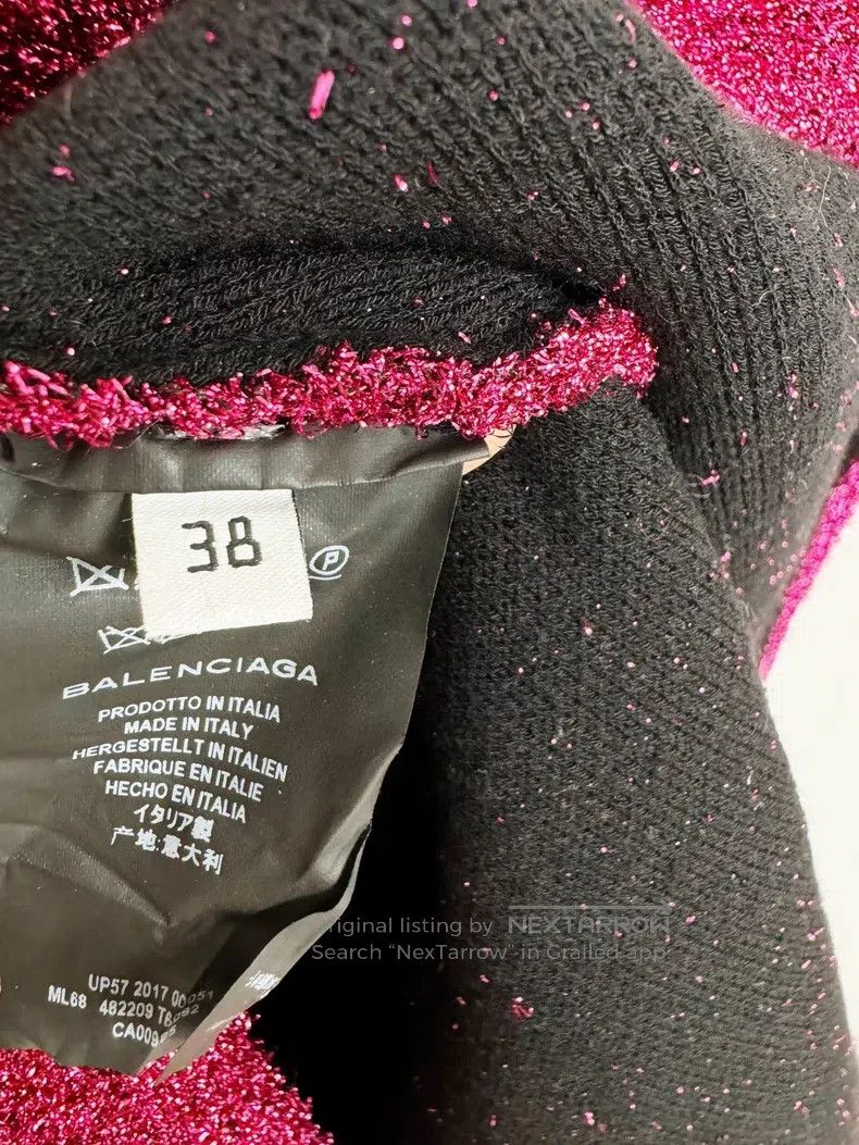 Balenciaga Balenciaga Sweater Dress Size XS / US 0-2 / IT 36-38 - 4 Thumbnail