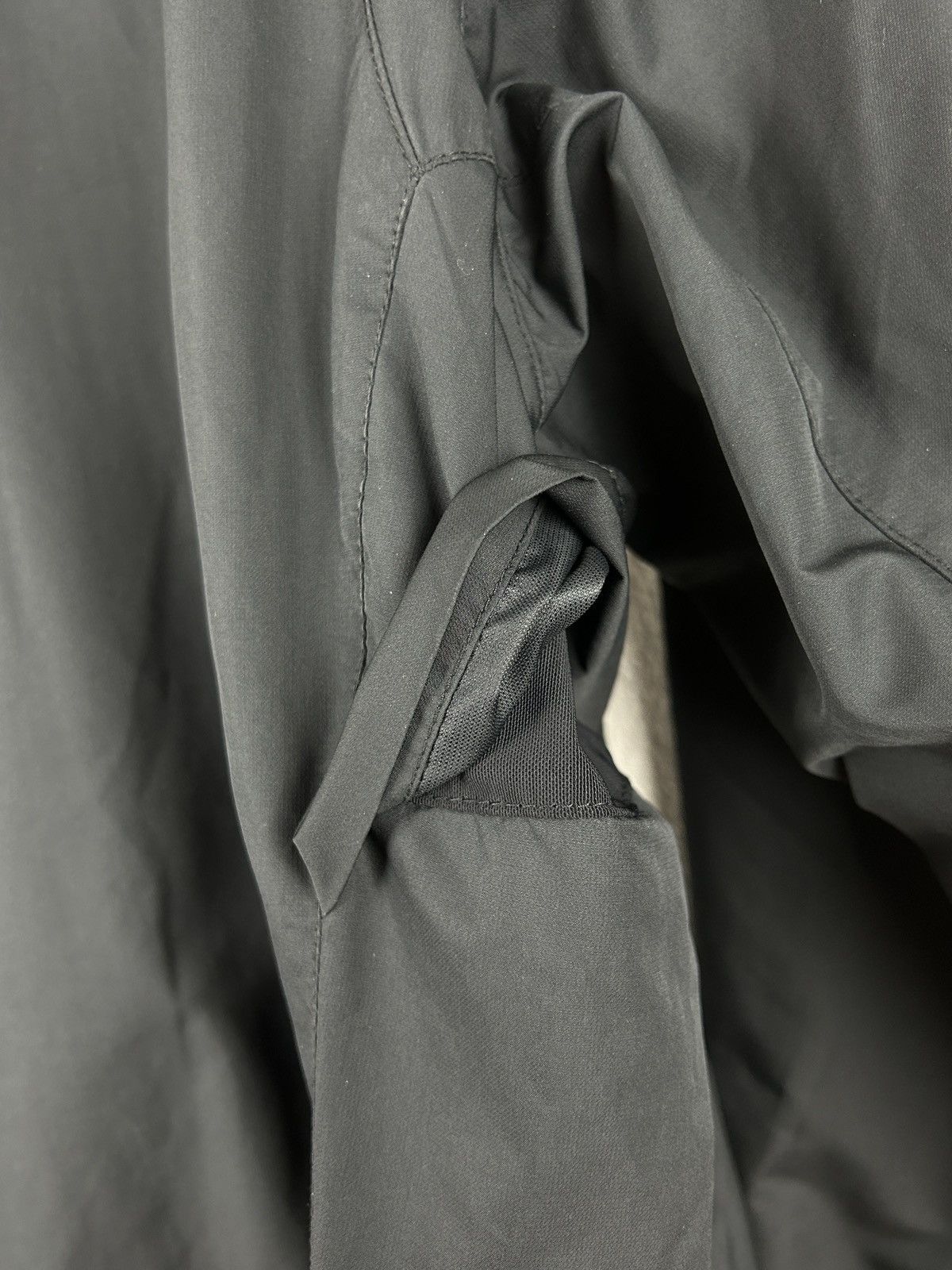 Nike 00s Vintage Nike Tech Nylon Fleece Outdoor Windbreaker Size US XL / EU 56 / 4 - 9 Thumbnail