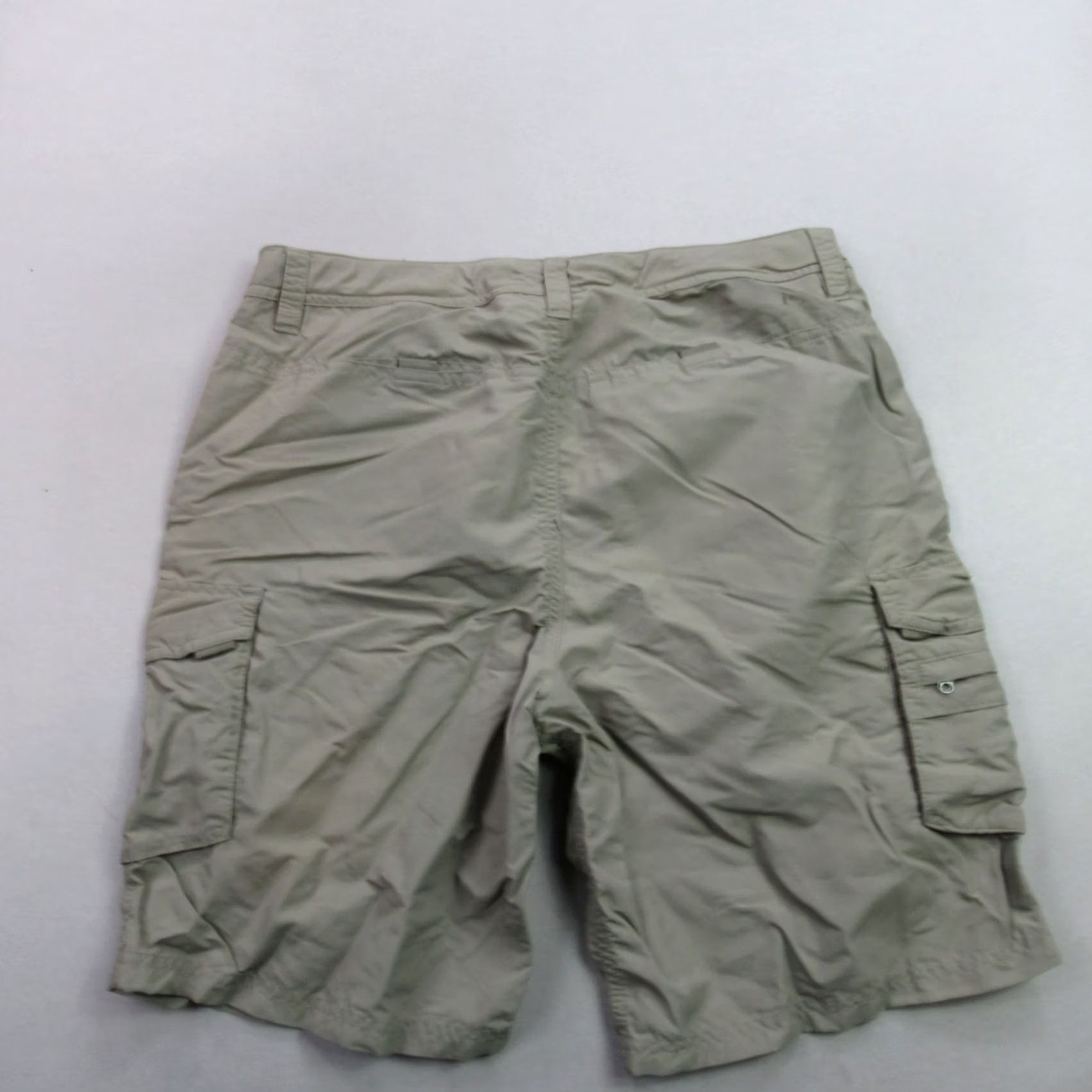 Vintage REI Shorts Womens 12 Pockets Lightweight Outdoors Hiking Cargo Brown Size 34" / US 12 / IT 48 - 5 Thumbnail