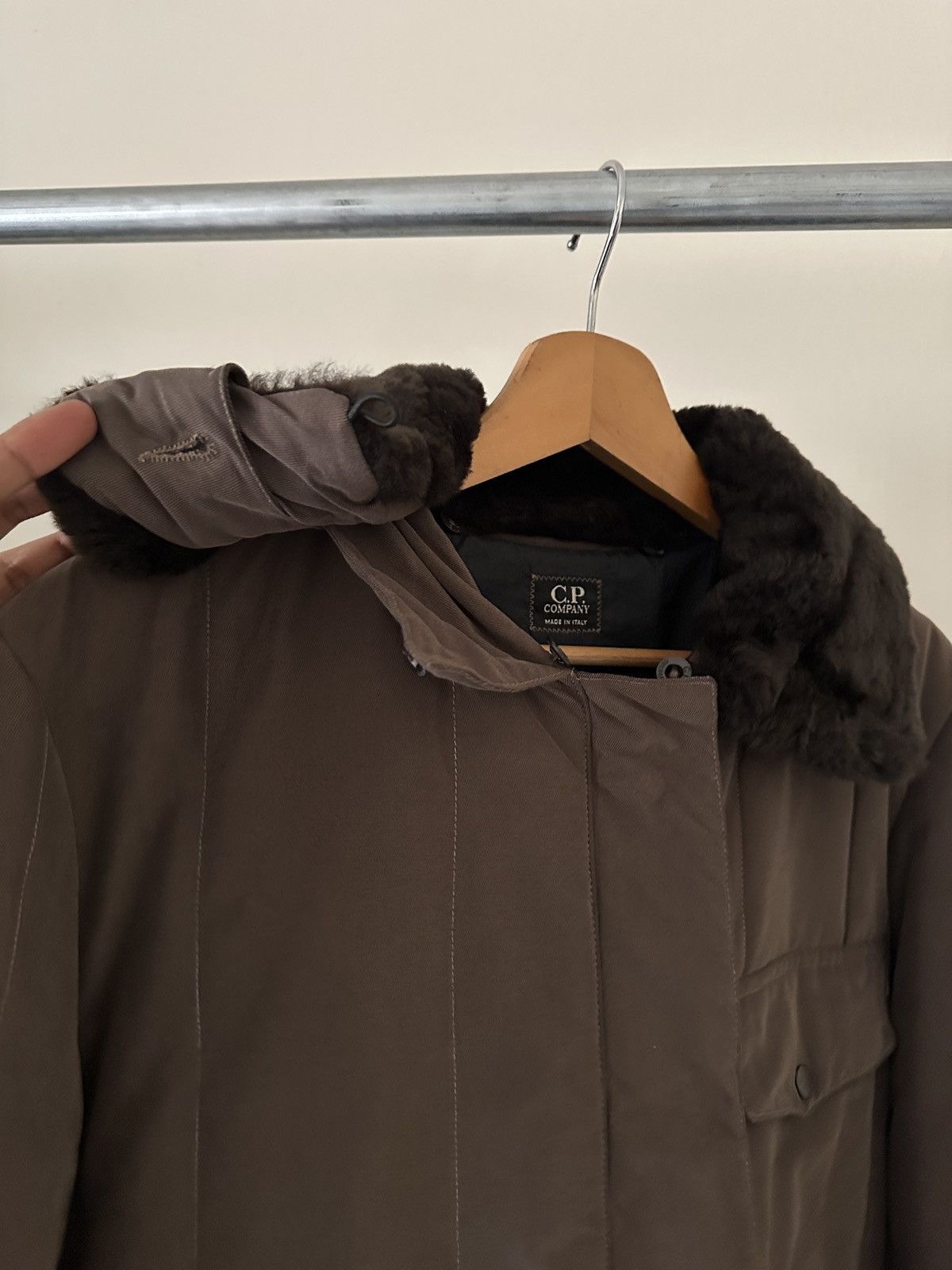 C.P. Company AW1997 CP Company Removable Fur Collar Jacket Size US S / EU 44-46 / 1 - 8 Thumbnail