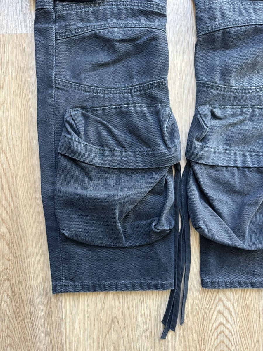 Other Attico Essie Denim Cargo Pants sz 32 Size US 32 / EU 48 - 2 Thumbnail