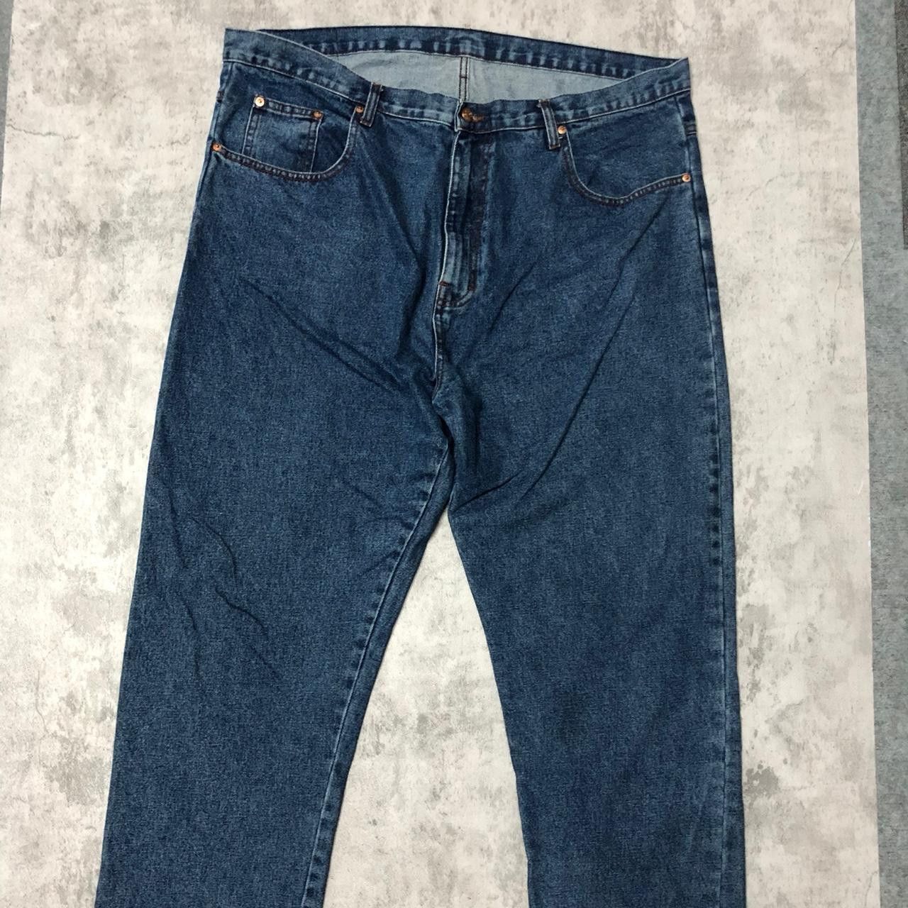 Other Blue Wrangler straight leg jeans Size 42" / US 20 - 1 Thumbnail