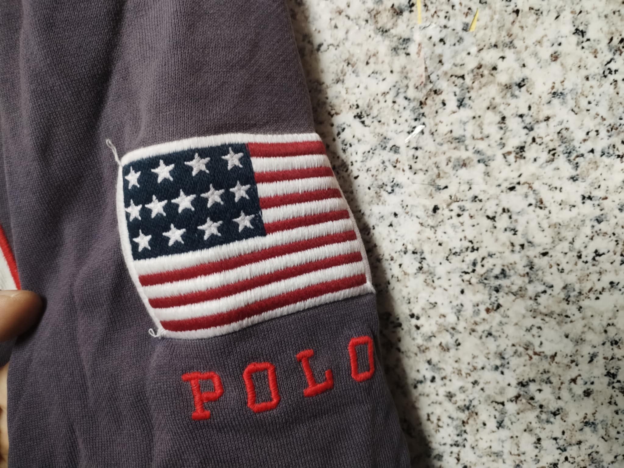 Polo Ralph Lauren × Vintage VINTAGE POLO RALPH LAUREN USA BIG LOGO VERY RARE Size US XL / EU 56 / 4 - 7 Thumbnail