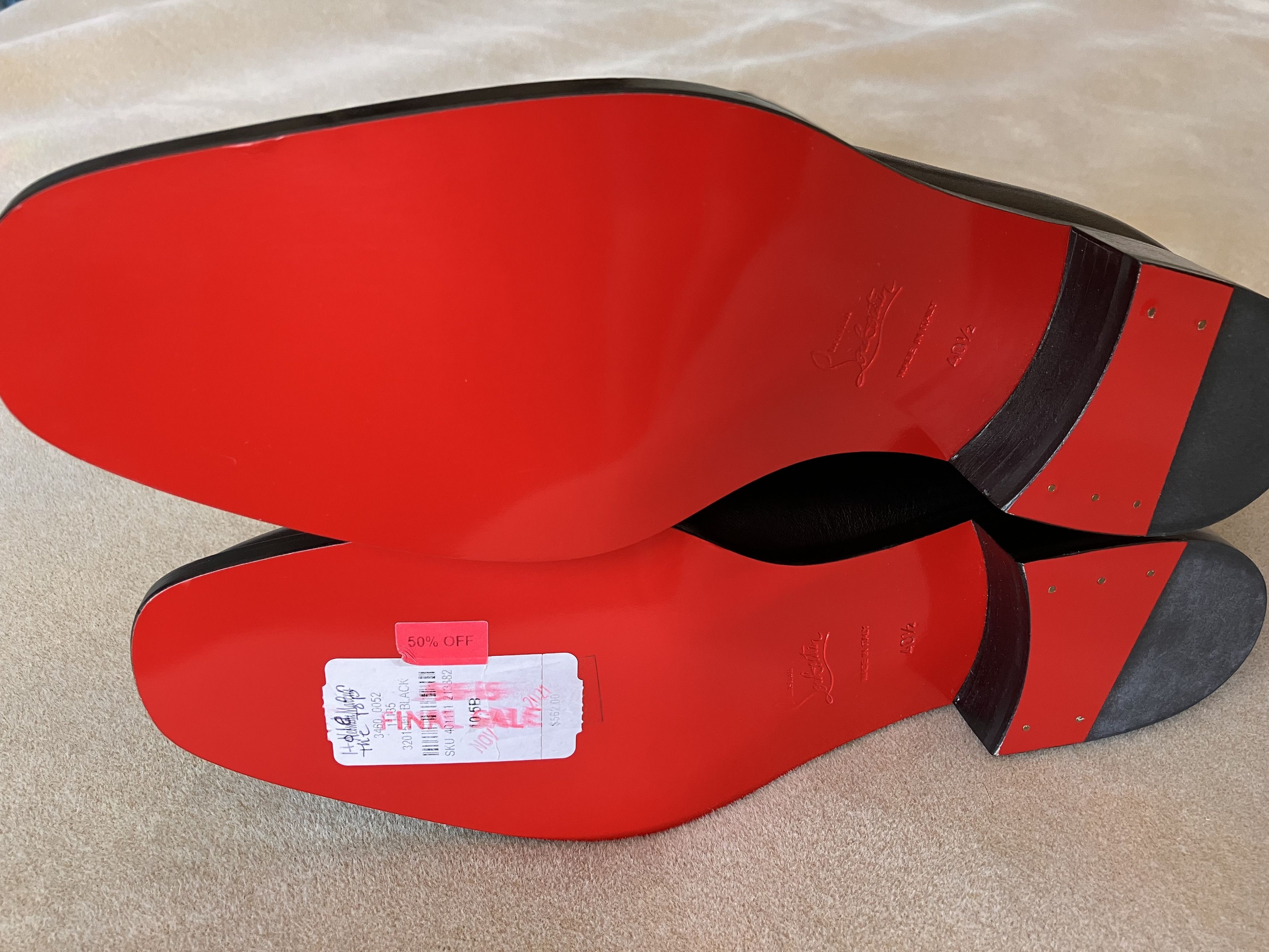 Christian Louboutin Christian Louboutin Tagastretch Knee-High Leather Boots Size US 9.5 / IT 39.5 - 6 Thumbnail