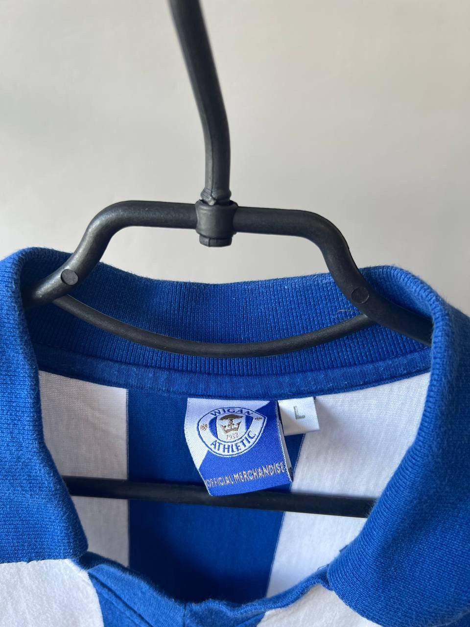 Other 1978 WIGAN ATHLETIC OFFICIALL REMAKE SOCCER FOOTBALL SHIRT Size US L / EU 52-54 / 3 - 5 Thumbnail