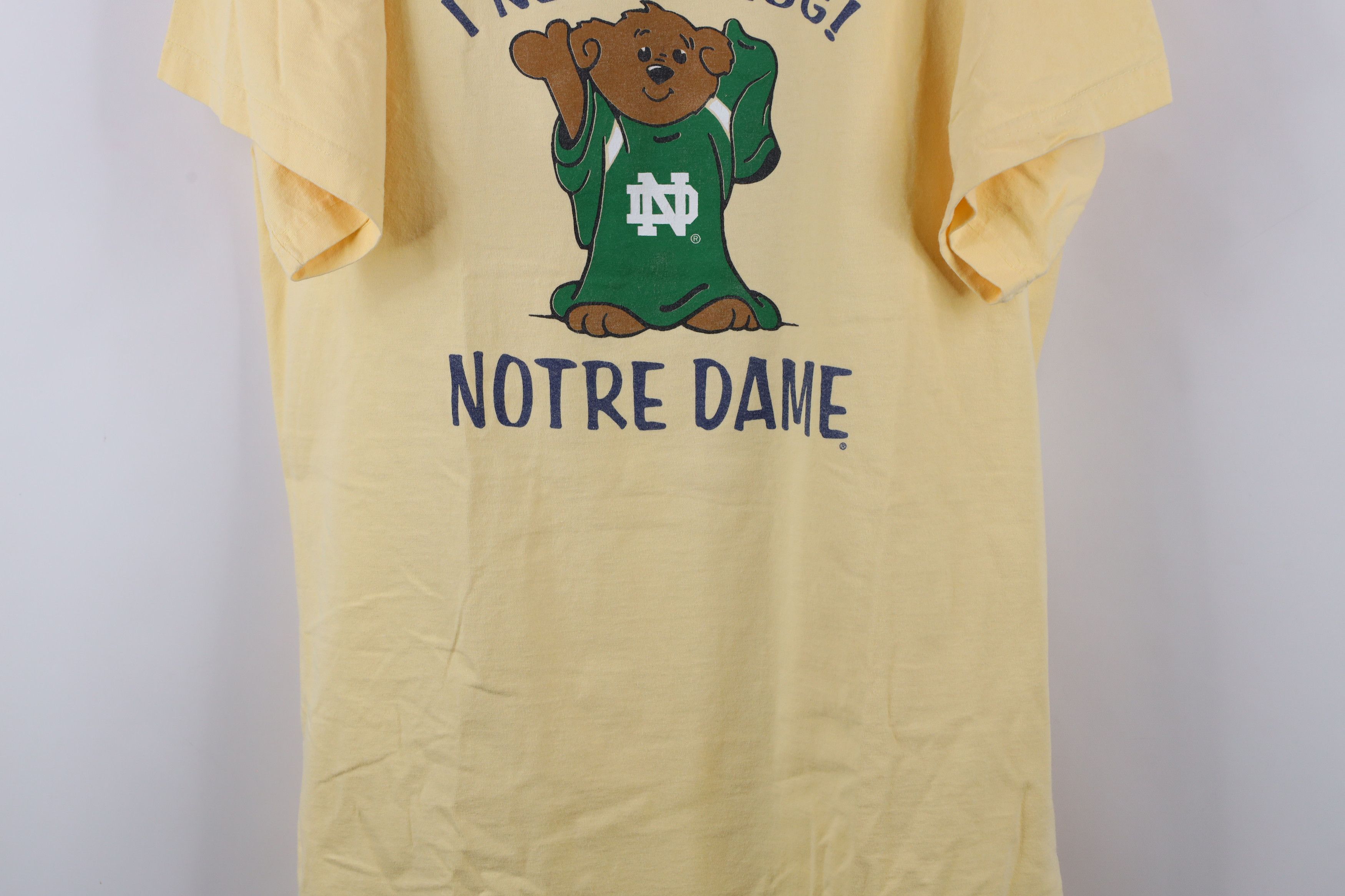 Vintage Vintage 90s Dame University I Need A Hug Sleep T-Shirt USA Size ONE SIZE - 3 Thumbnail