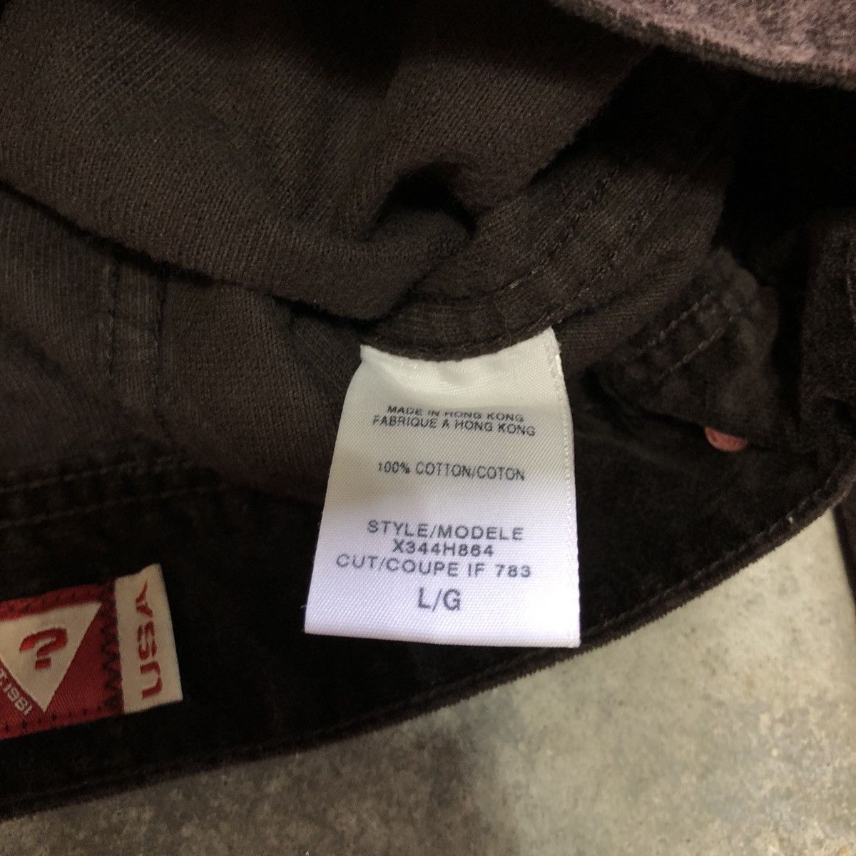 Guess × Vintage Vintage 90s Guess Brown Corduroy Trucker Jacket Size US L / EU 52-54 / 3 - 7 Thumbnail