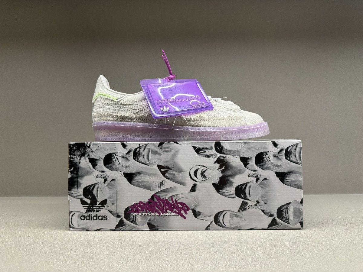 Adidas Adidas Campus 80s Youth of Paris Crystal White Size US 9 / EU 42 - 3 Thumbnail