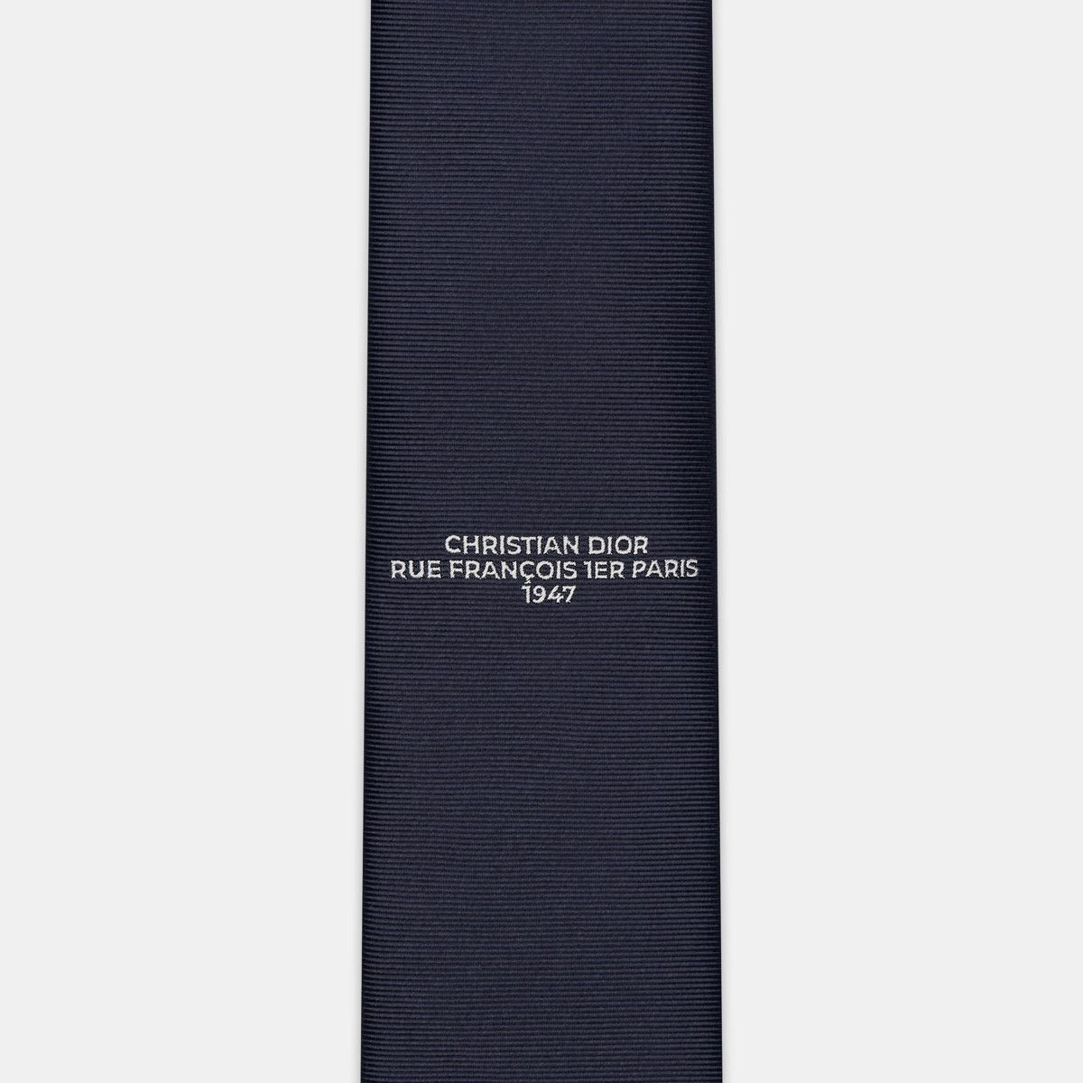 Dior o1bcso1str0126 Size:OS/Francois 1Er Tie in Nevy Blue Size ONE SIZE - 3 Thumbnail