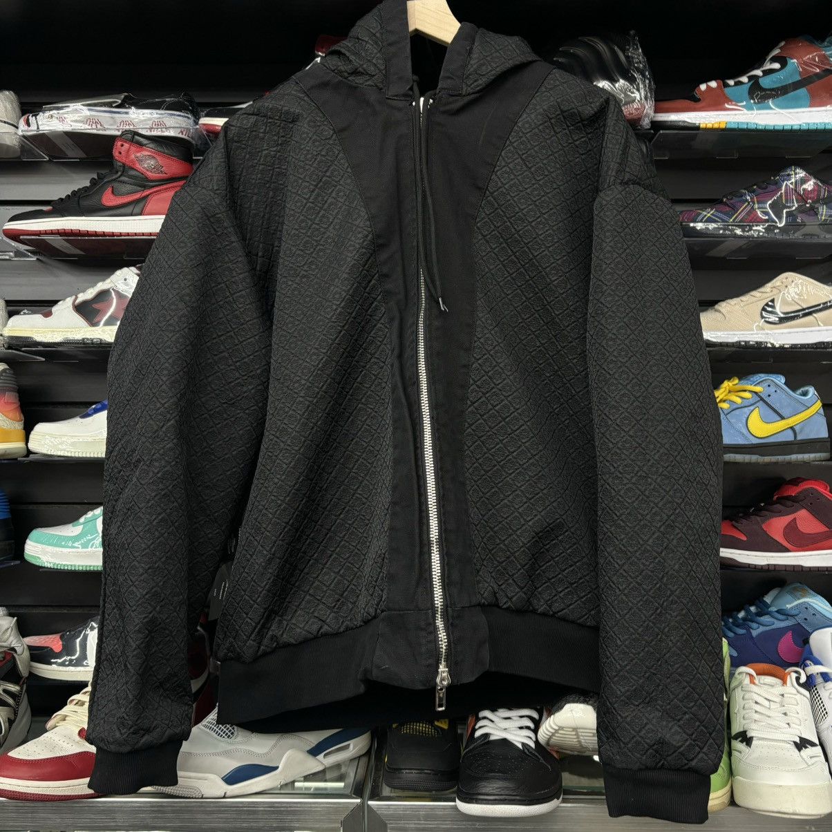 LOSTSHDWS LOSTSHDWS REVERSIBLE DETACHED OIL BLACK WORK JACKET XXL Size US XXL / EU 58 / 5 - 5 Thumbnail
