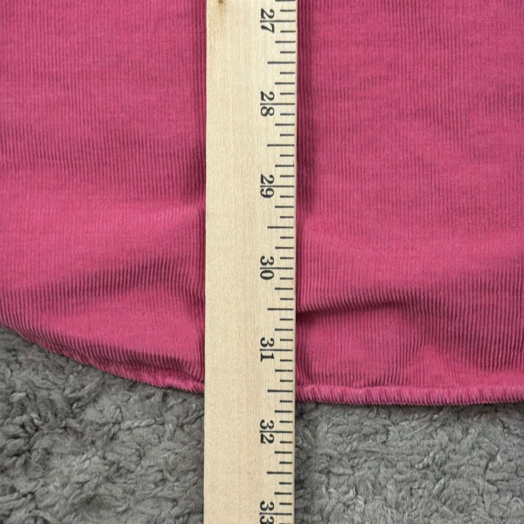 Sid Mashburn Sid Mashburn Shirt Mens XL Pink Corduroy Long Sleeve Button Up Pockets Cotton Size US XL / EU 56 / 4 - 7 Thumbnail