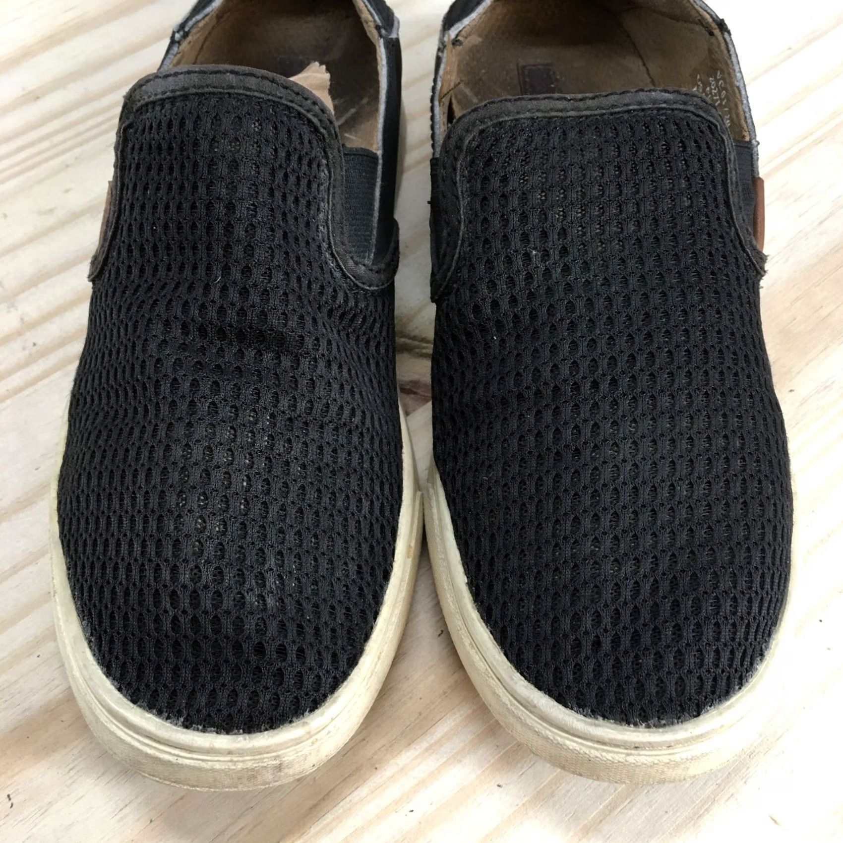 Olukai OluKai Womens 6.5 Pehuea Slip On Sneakers Black Canvas Low Top Round Toe Size M / US 6-8 / IT 42-44 - 6 Thumbnail