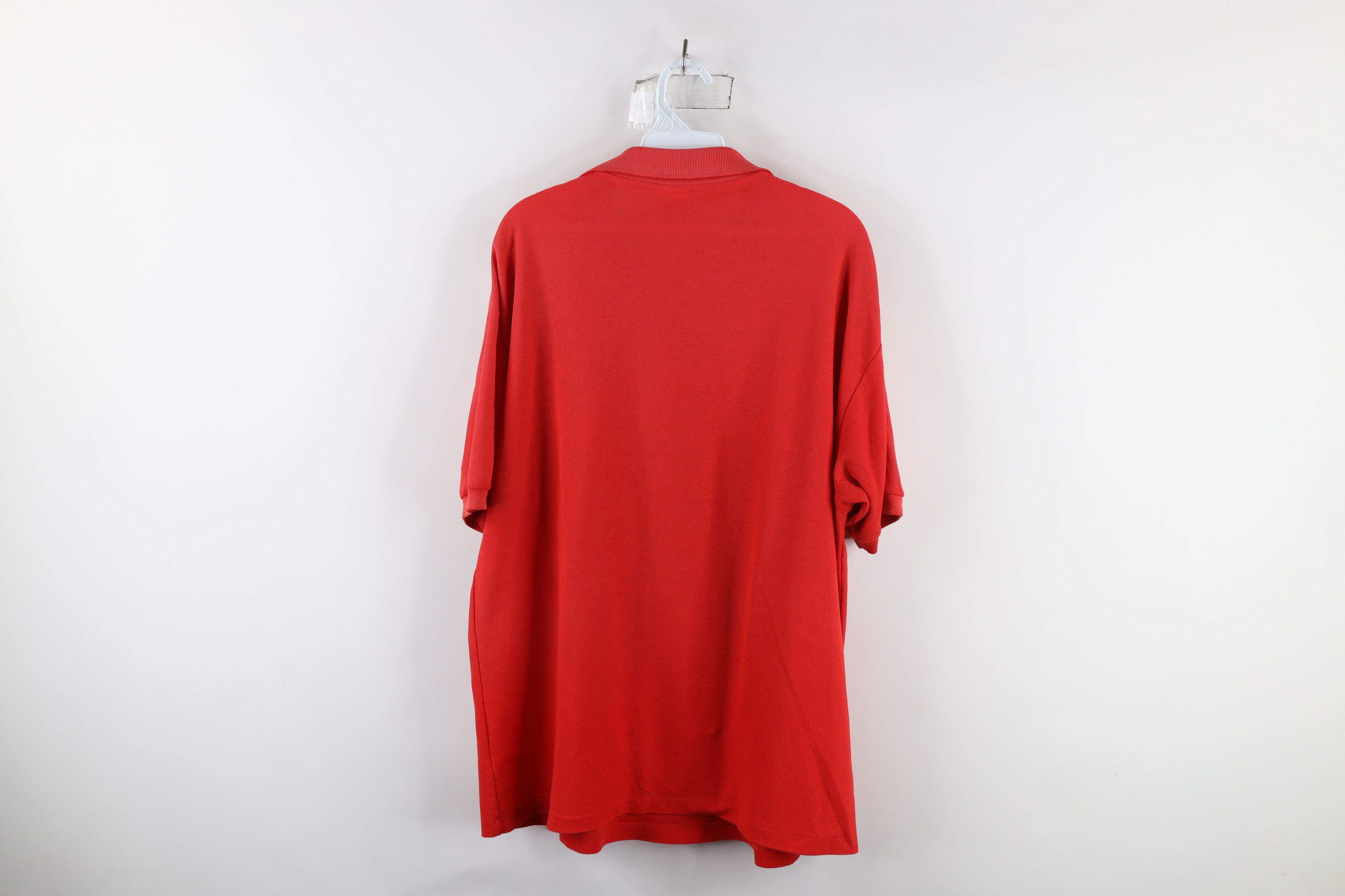 Vintage Vintage 90s Dolphin Aviation World Class Jet Polo Red Size US L / EU 52-54 / 3 - 9 Thumbnail