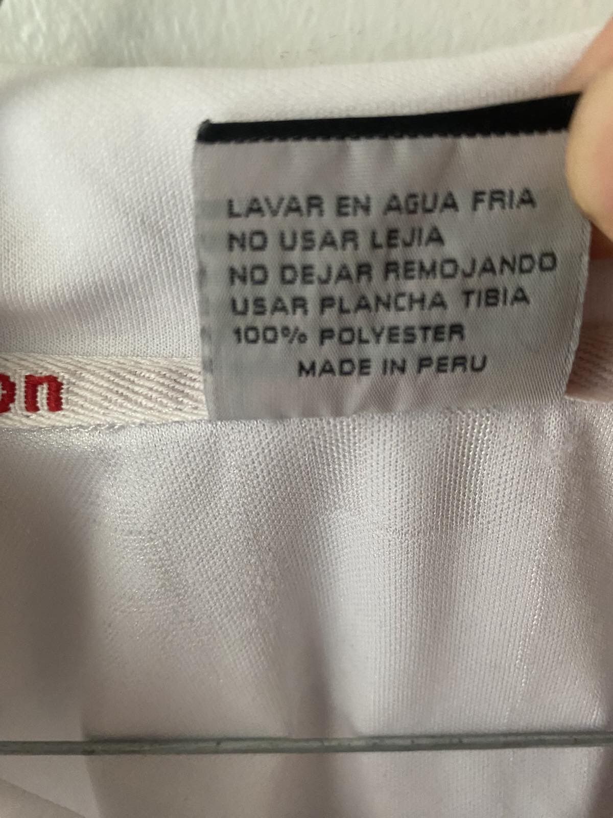 Vintage 11 Walon Peru Alex 2006 home jersey Size US L / EU 52-54 / 3 - 5 Thumbnail