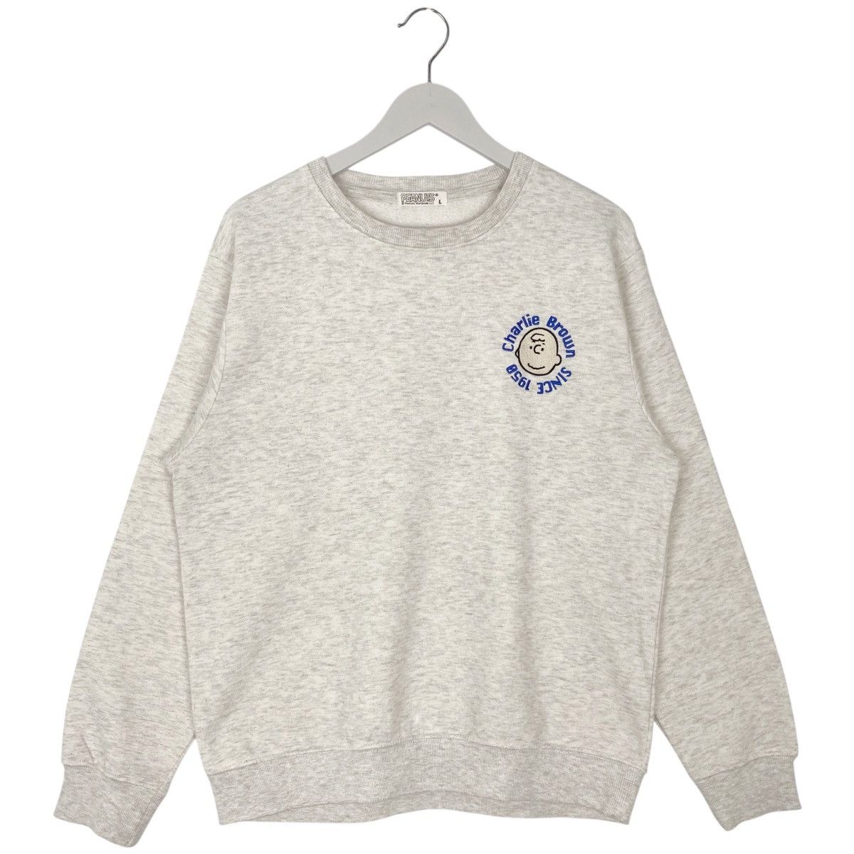 Vintage Vintage Peanuts Charlie Brown Sweatshirt Crewneck Grey SizeL Size US L / EU 52-54 / 3 - 1 Thumbnail